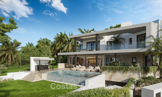Nouveau sur le marché. Villa neuve haut de gamme à vendre dans un quartier populaire et sécurisé sur le Golden Mile de Marbella 779941 