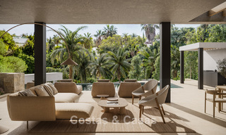 Nouveau sur le marché. Villa neuve haut de gamme à vendre dans un quartier populaire et sécurisé sur le Golden Mile de Marbella 779946 