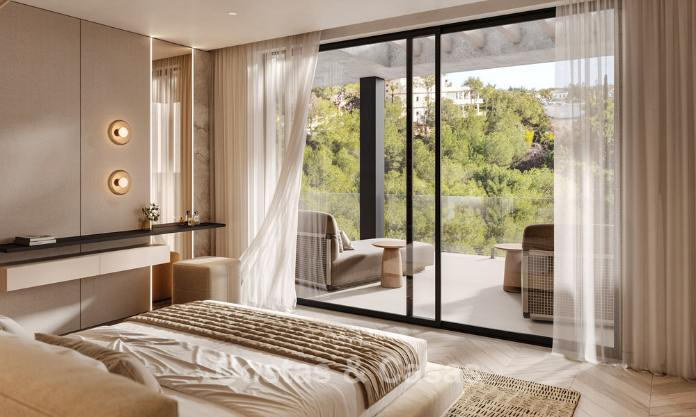 Nouveau sur le marché. Villa neuve haut de gamme à vendre dans un quartier populaire et sécurisé sur le Golden Mile de Marbella 779951