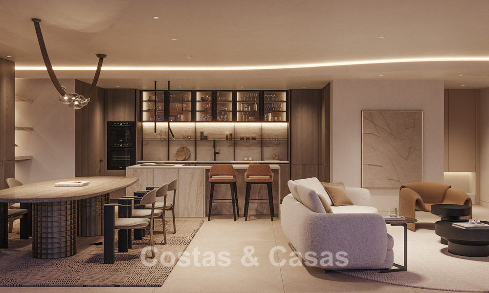 Nouveau sur le marché. Villa neuve haut de gamme à vendre dans un quartier populaire et sécurisé sur le Golden Mile de Marbella 779956