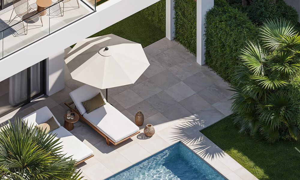 Nouveau lancement. 17 villas de luxe sophistiquées avec vue sur le golf et la mer à vendre à Casares, Costa del Sol 780146