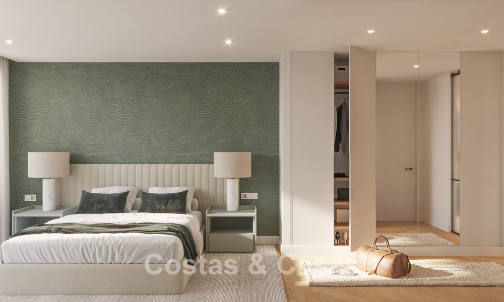 Nouveau lancement. 17 villas de luxe sophistiquées avec vue sur le golf et la mer à vendre à Casares, Costa del Sol 780148
