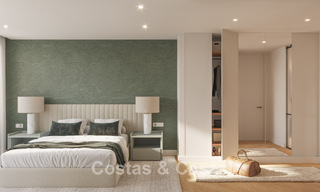 Nouveau lancement. 17 villas de luxe sophistiquées avec vue sur le golf et la mer à vendre à Casares, Costa del Sol 780148 
