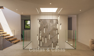 Nouveau lancement. 17 villas de luxe sophistiquées avec vue sur le golf et la mer à vendre à Casares, Costa del Sol 780149 