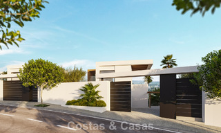 Nouveau lancement. 17 villas de luxe sophistiquées avec vue sur le golf et la mer à vendre à Casares, Costa del Sol 780150 