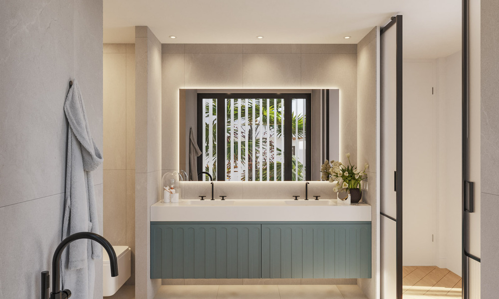 Nouveau lancement. 17 villas de luxe sophistiquées avec vue sur le golf et la mer à vendre à Casares, Costa del Sol 780152