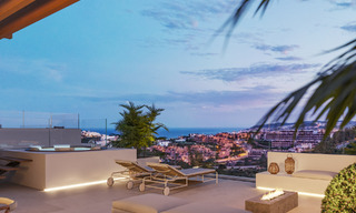Nouveau lancement. 17 villas de luxe sophistiquées avec vue sur le golf et la mer à vendre à Casares, Costa del Sol 780153 