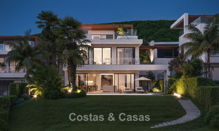 Nouveau lancement. 17 villas de luxe sophistiquées avec vue sur le golf et la mer à vendre à Casares, Costa del Sol 780154 
