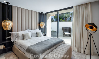 Villa design avant-gardiste avec vue panoramique sur la mer à vendre dans une résidence fermée à Benahavis - Marbella 779976 