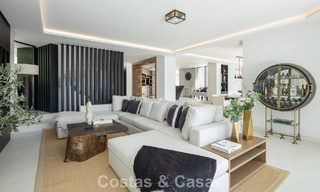 Villa design avant-gardiste avec vue panoramique sur la mer à vendre dans une résidence fermée à Benahavis - Marbella 779998 
