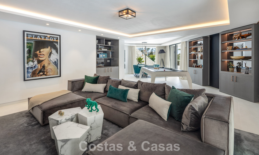 Villa design avant-gardiste avec vue panoramique sur la mer à vendre dans une résidence fermée à Benahavis - Marbella 780002