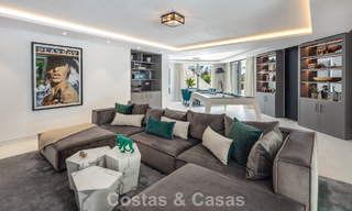 Villa design avant-gardiste avec vue panoramique sur la mer à vendre dans une résidence fermée à Benahavis - Marbella 780002 