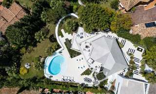 Villa design avant-gardiste avec vue panoramique sur la mer à vendre dans une résidence fermée à Benahavis - Marbella 780009 