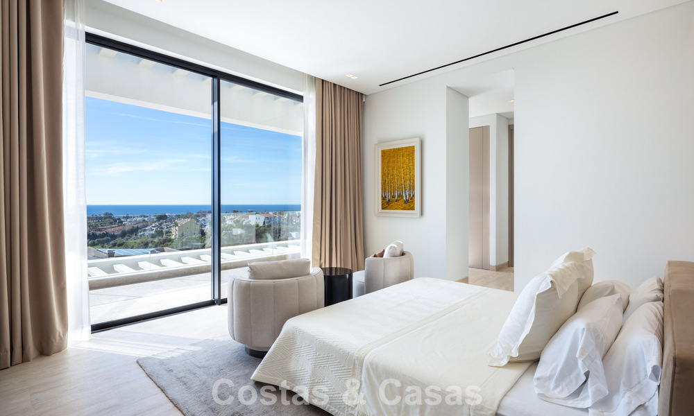 Villa de luxe haut de gamme avec vue panoramique à vendre dans un complexe de golf sur le Golden Mile à Benahavis - Marbella 780121