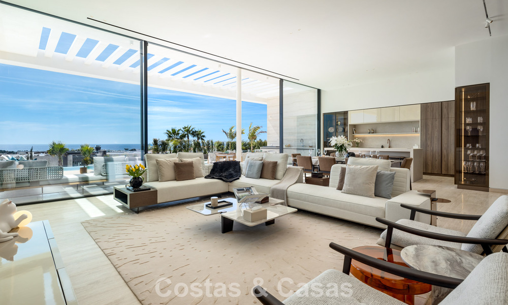 Villa de luxe haut de gamme avec vue panoramique à vendre dans un complexe de golf sur le Golden Mile à Benahavis - Marbella 780130