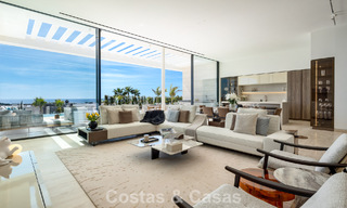 Villa de luxe haut de gamme avec vue panoramique à vendre dans un complexe de golf sur le Golden Mile à Benahavis - Marbella 780130 