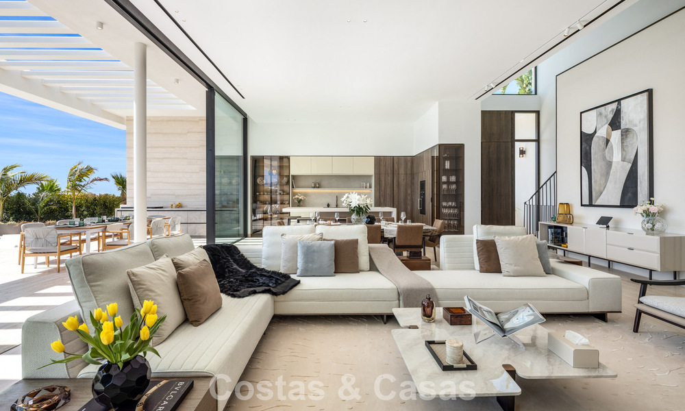 Villa de luxe haut de gamme avec vue panoramique à vendre dans un complexe de golf sur le Golden Mile à Benahavis - Marbella 780131