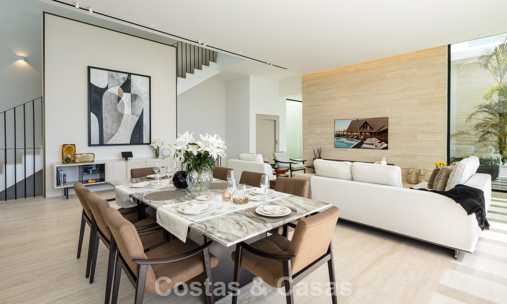 Villa de luxe haut de gamme avec vue panoramique à vendre dans un complexe de golf sur le Golden Mile à Benahavis - Marbella 780132