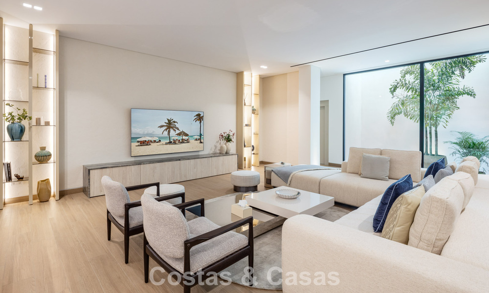 Villa de luxe haut de gamme avec vue panoramique à vendre dans un complexe de golf sur le Golden Mile à Benahavis - Marbella 780140