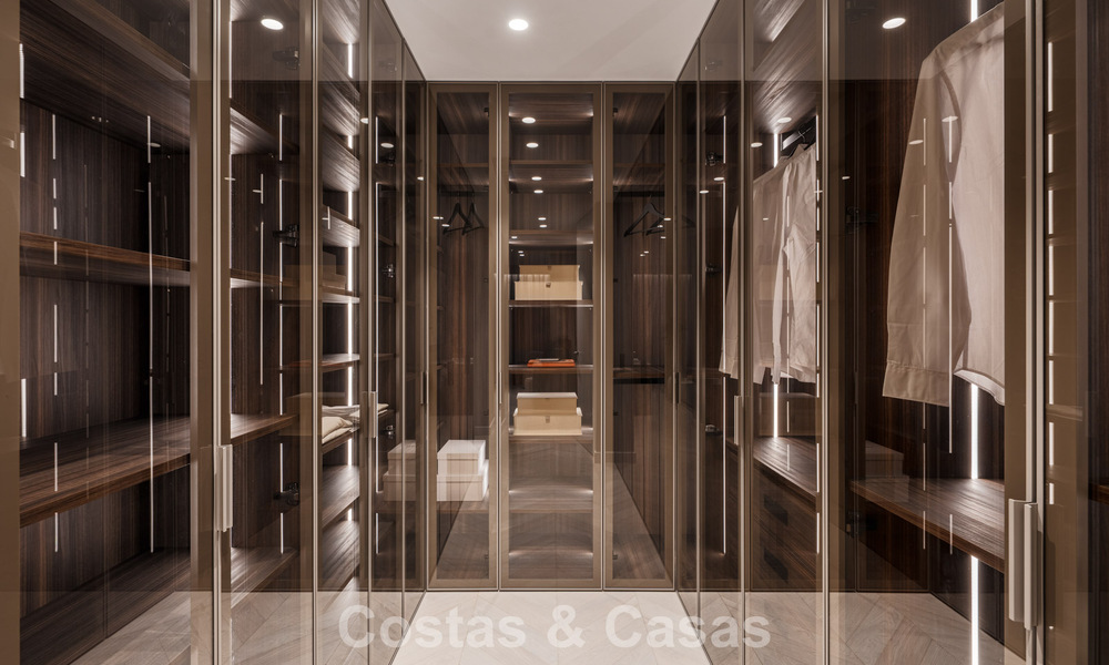 Appartement de première classe avec vue panoramique sur la mer à vendre dans la vallée du golf de Nueva Andalucia, Marbella 780264