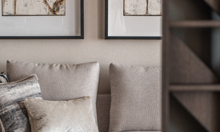 Appartement de première classe avec vue panoramique sur la mer à vendre dans la vallée du golf de Nueva Andalucia, Marbella 780274 