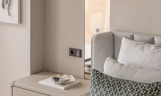 Appartement de première classe avec vue panoramique sur la mer à vendre dans la vallée du golf de Nueva Andalucia, Marbella 780275 