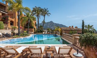 Appartement de première classe avec vue panoramique sur la mer à vendre dans la vallée du golf de Nueva Andalucia, Marbella 780276 