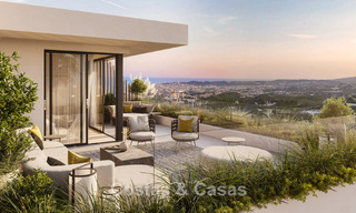 Appartements modernistes sur plan avec vue phénoménale sur la mer à vendre à Mijas, Costa del Sol 780066 