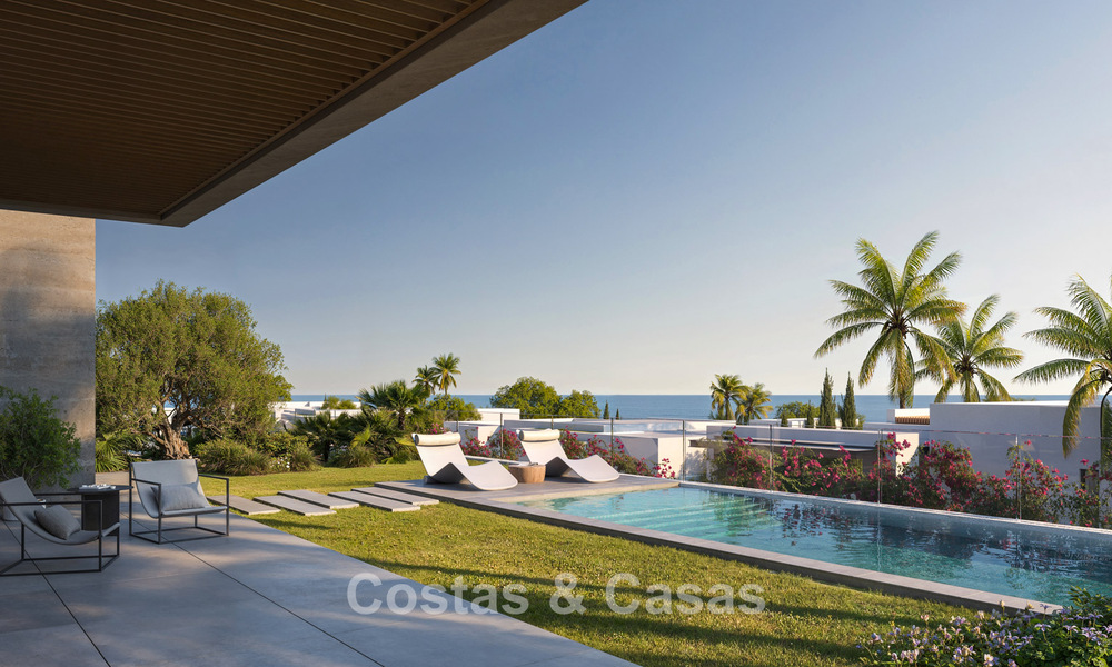 Villas luxueuses sur plan avec vue imprenable sur la mer à vendre à Mijas, Costa del Sol 780095