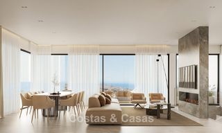 Villas luxueuses sur plan avec vue imprenable sur la mer à vendre à Mijas, Costa del Sol 780103 
