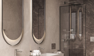 Villas luxueuses sur plan avec vue imprenable sur la mer à vendre à Mijas, Costa del Sol 780105 