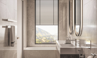 Villas luxueuses sur plan avec vue imprenable sur la mer à vendre à Mijas, Costa del Sol 780107 