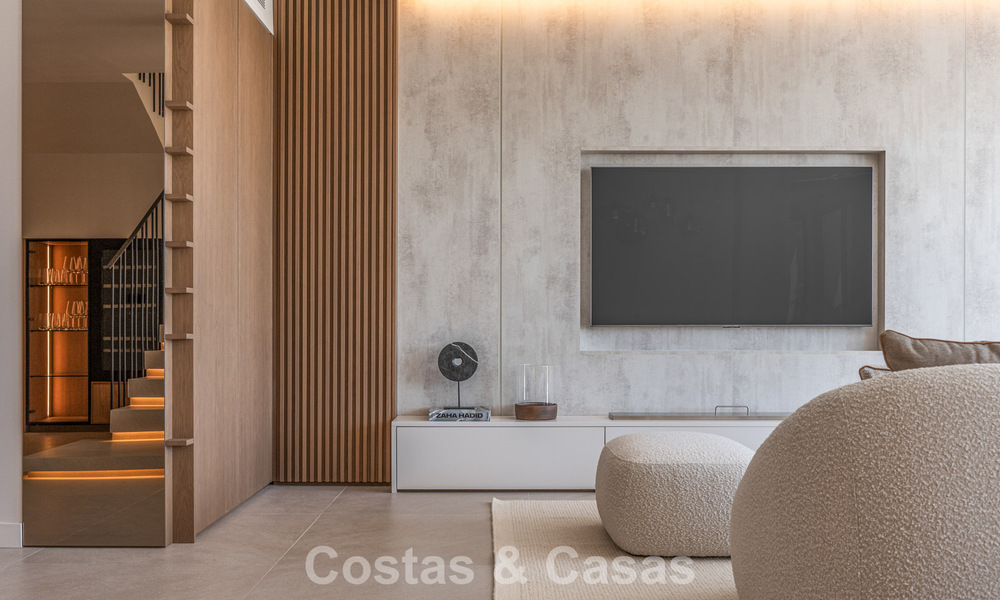 Maison de ville, prête à emménager, à vendre dans une résidence fermée à La Quinta, Benahavis - Marbella 780324