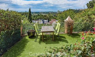 Appartement avec jardin et vue panoramique sur la mer à vendre à Benahavis - Marbella 780211 