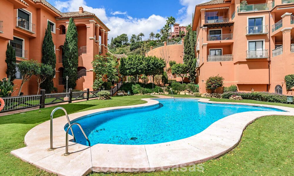 Appartement avec jardin et vue panoramique sur la mer à vendre à Benahavis - Marbella 780213