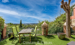 Appartement avec jardin et vue panoramique sur la mer à vendre à Benahavis - Marbella 780219 