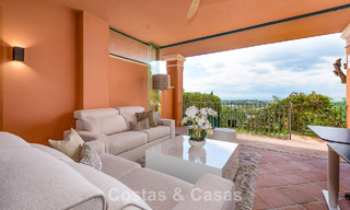 Appartement avec jardin et vue panoramique sur la mer à vendre à Benahavis - Marbella 780223 