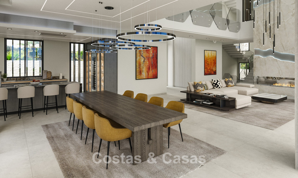 2 villas neuves sophistiquées avec vue sur la mer à vendre à proximité des commodités sur le célèbre Golden Mile de Marbella 780240