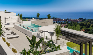 2 villas neuves sophistiquées avec vue sur la mer à vendre à proximité des commodités sur le célèbre Golden Mile de Marbella 780245 