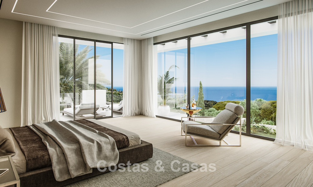2 villas neuves sophistiquées avec vue sur la mer à vendre à proximité des commodités sur le célèbre Golden Mile de Marbella 780253