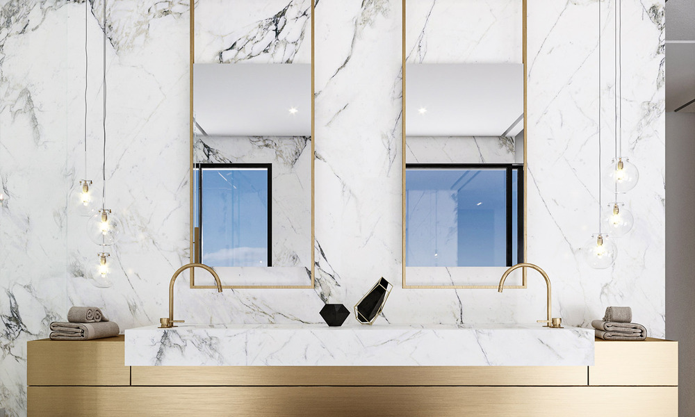 Villa de luxe exclusive à l'architecture andalouse classique et contemporaine à vendre dans une résidence fermée à Benahavis - Marbella 780379