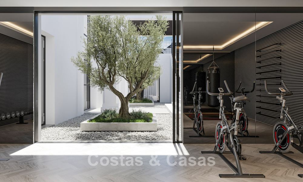 Villa de luxe exclusive à l'architecture andalouse classique et contemporaine à vendre dans une résidence fermée à Benahavis - Marbella 780382