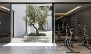 Villa de luxe exclusive à l'architecture andalouse classique et contemporaine à vendre dans une résidence fermée à Benahavis - Marbella 780382 