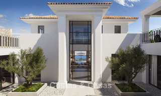 Villa de luxe exclusive à l'architecture andalouse classique et contemporaine à vendre dans une résidence fermée à Benahavis - Marbella 780386 