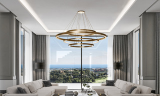 Villa de luxe exclusive à l'architecture andalouse classique et contemporaine à vendre dans une résidence fermée à Benahavis - Marbella 780390 