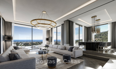 Villa de luxe exclusive à l'architecture andalouse classique et contemporaine à vendre dans une résidence fermée à Benahavis - Marbella 780391