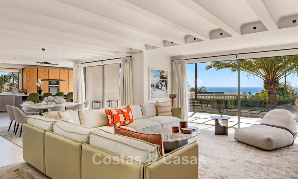 Villa méditerranéenne contemporaine avec des touches modernes à vendre sur le Golden Mile de Marbella 780428