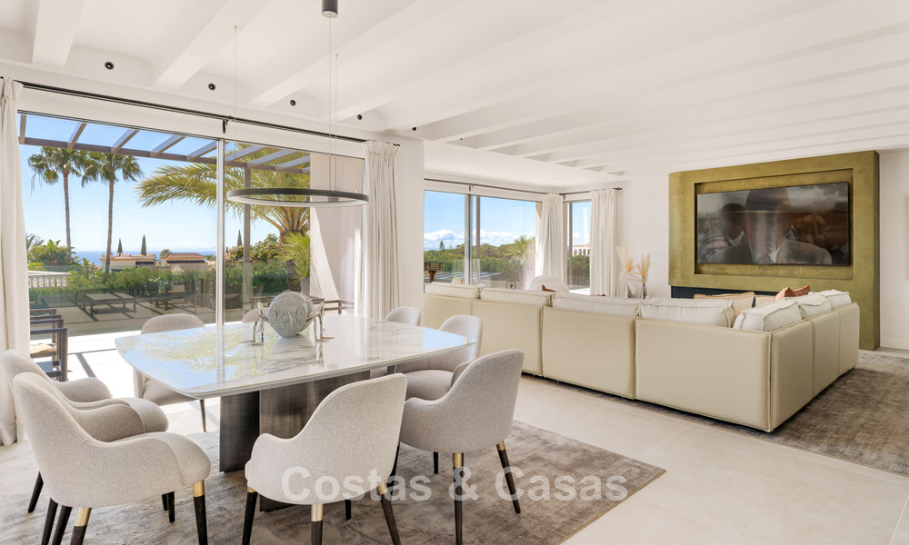 Villa méditerranéenne contemporaine avec des touches modernes à vendre sur le Golden Mile de Marbella 780436
