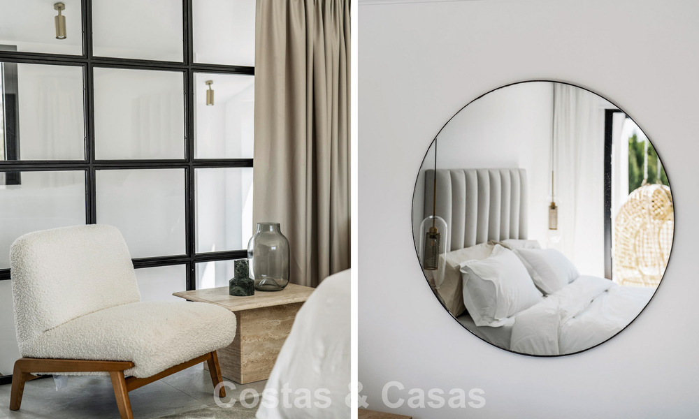 Spacieuse villa familiale au charme andalou contemporain à vendre dans la vallée du golf de Nueva Andalucia, Marbella 780448