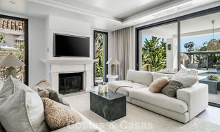 Spacieuse villa familiale au charme andalou contemporain à vendre dans la vallée du golf de Nueva Andalucia, Marbella 780456 